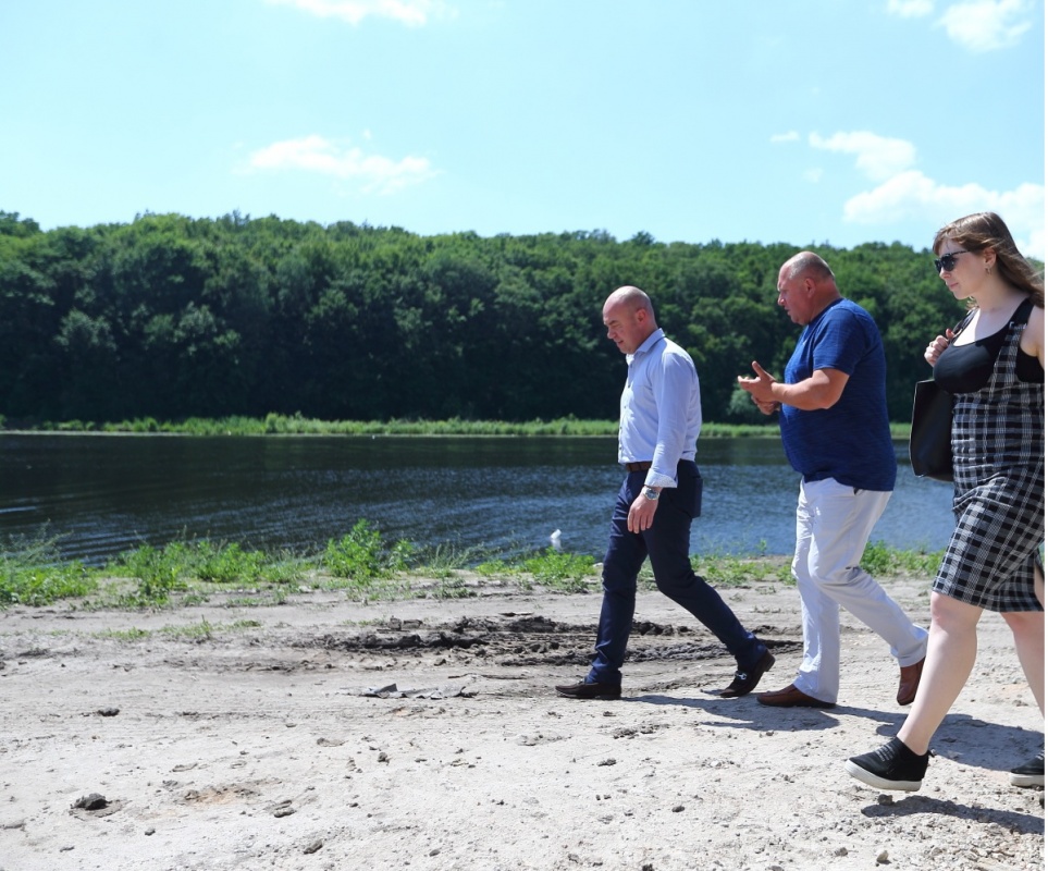 будівництво Водної арени Тернопіль