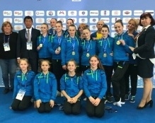 Жіноча збірна України, у складі якої виступає тернополянка Анастасія Бачинська, стала чемпіоном Європи зі спортивної гімнастики