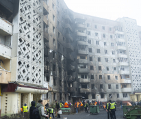 Тернополі тривають ремонтні роботи після ракетної атаки на вул. 15 квітня