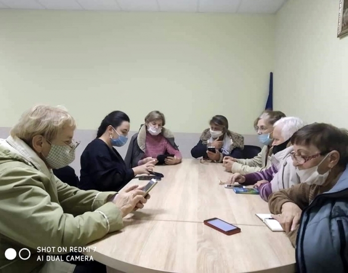 Розклад занять на цей тиждень для людей поважного віку у Тернопільському міському територіальному центрі