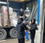 Тернопільська міська комунальна лікарня швидкої допомоги отримала понад 37 тонн медичних матеріалів від німецької організації