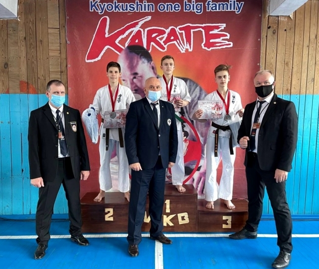 Чотири нагороди здобули тернопільські спортсмени на Відкритому чемпіонату України з кіокушин Будо карате