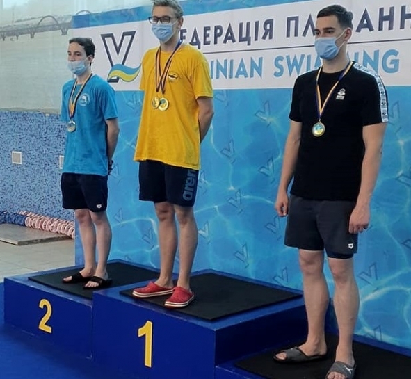 Тернополянин Сергій Лисобей здобув бронзову нагороду на Літньому чемпіонаті України з плавання