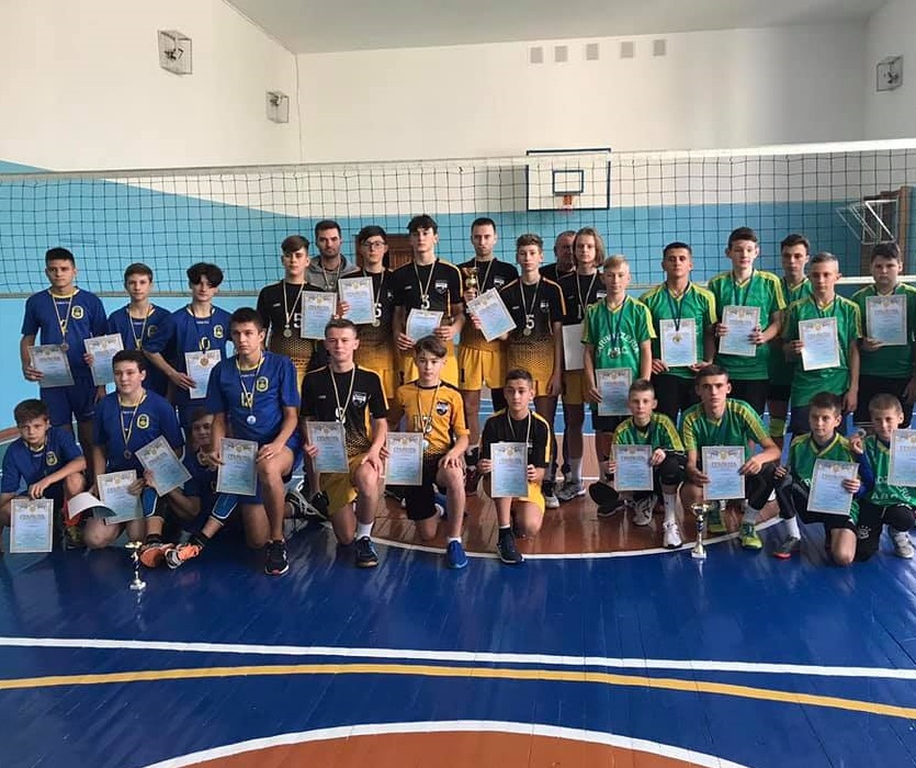Команда спортивної школи №1 –  чемпіон Тернопільської області з волейболу серед юнаків 2007 р.н.