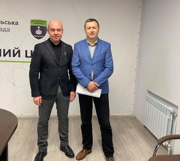 Міський голова Сергій Надал представив новогопризначеного керівника управління надзвичайних ситуацій Тернопільської міської ради