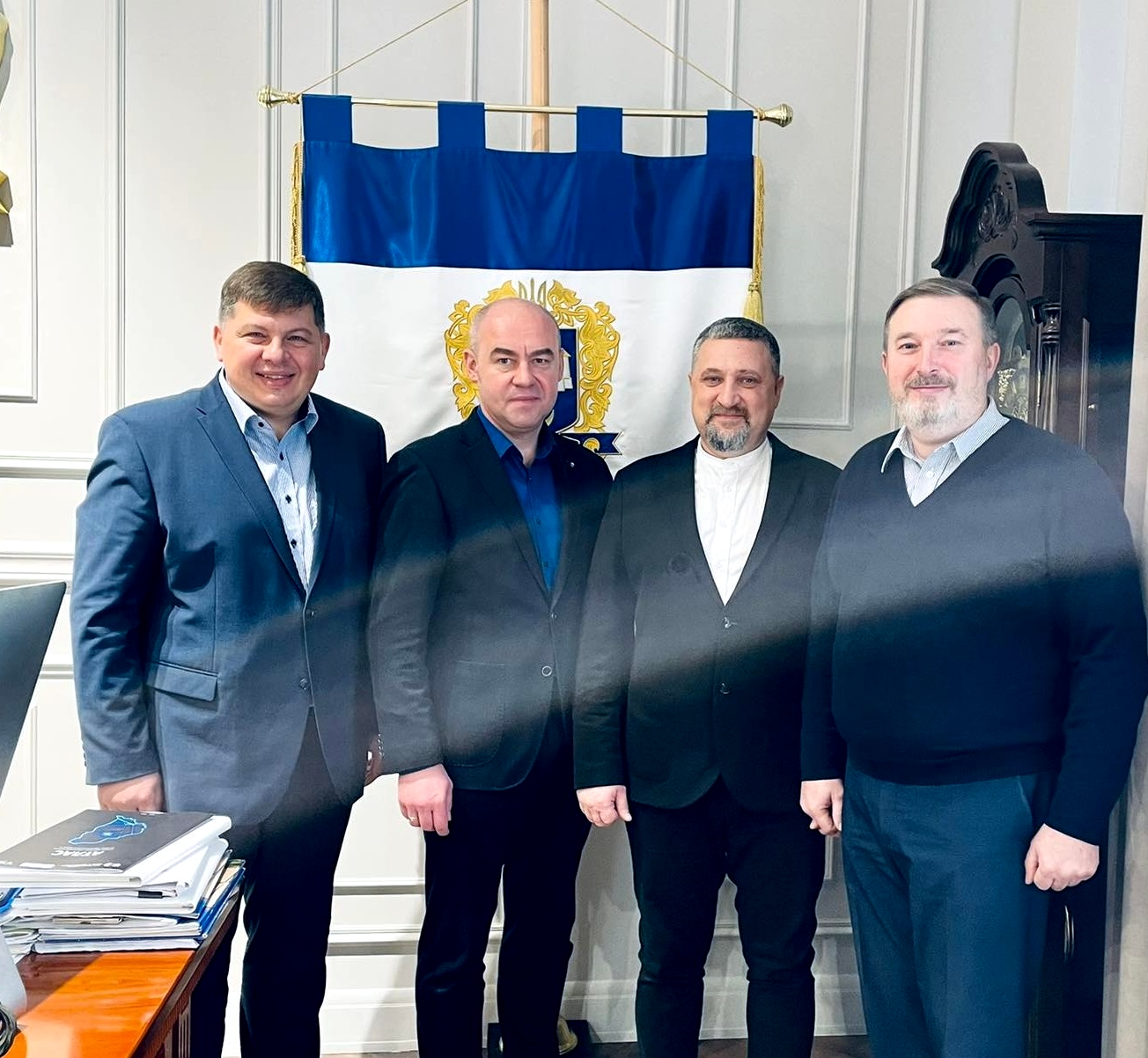 Сергій Надал зустрівся з першим заступником голови Всеукраїнського Союзу Церков ЄХБ Ігорем Бандурою