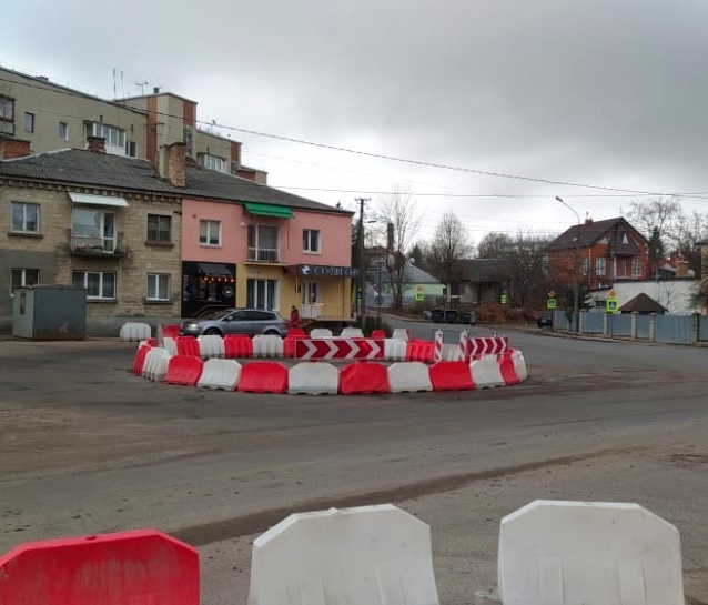 Увага! У Тернополі на перехресті вулиць Лисенка - Галицька - Весела внесено зміни в Схему організації дорожнього руху