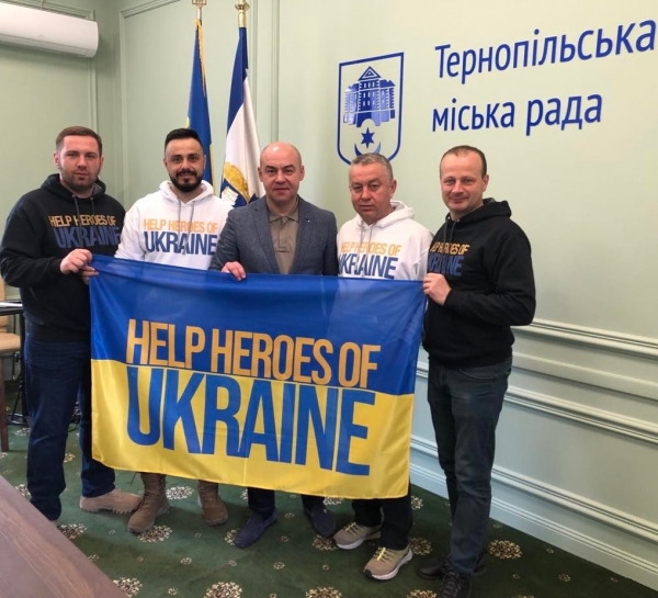 Міський голова Сергій Надал зустрівся з представниками американського благодійного фонду «Help Heroes Of Ukraine»