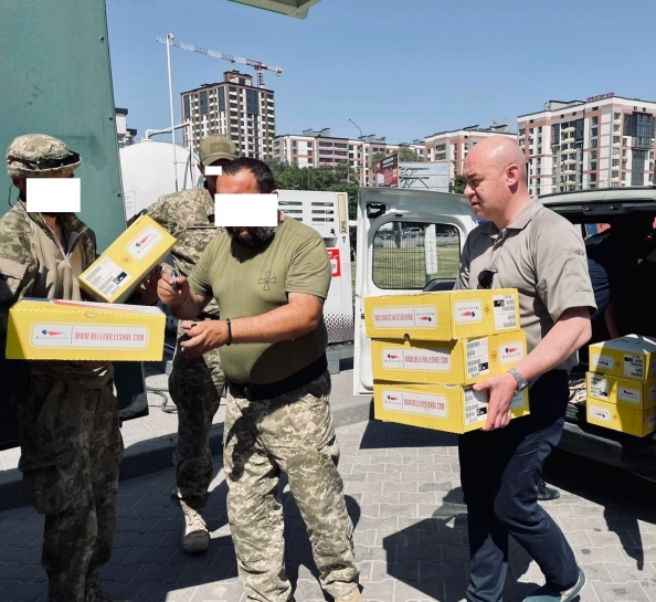 З Тернополя передано чергову партію військової допомоги на фронт у ті підрозділи ЗСУ, де служать тернополяни