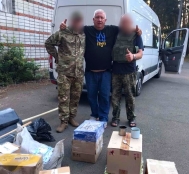 Частина вантажу з центру «Допомога армії від Тернополян» уже доставлена нашим військовослужбовцям