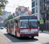 Завтра, 29 травня у зв’язку з поточним ремонтом дорожнього покриття тролейбуси №1, 7, 9 не заїжджатимуть на автовокзал