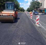 У Тернополі тривають ремонти доріг: на вул. Поліській частково перекрито рух транспорту