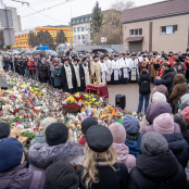 У Тернополі відслужили поминальний молебень за загиблими внаслідок ракетного удару