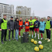 У Тернополі для ампфутбольної команди «Вікінги» передали спортивне спорядження