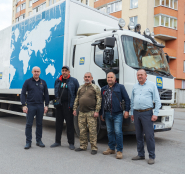 Тернопільська міська рада передала для захисників ще один вантажний автомобіль Volvo