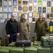 Сергій Надал передав безпілотні авіаційні комплекси військовослужбовцям «Повітряного командування «Захід»»