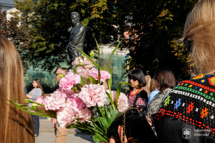 У Тернополі відзначили 170-ту річницю від дня народження Івана Франка