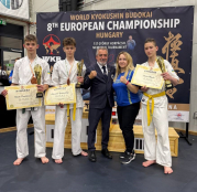 Тернопільські каратисти – призери Чемпіонату Європи з World kyokushin karate