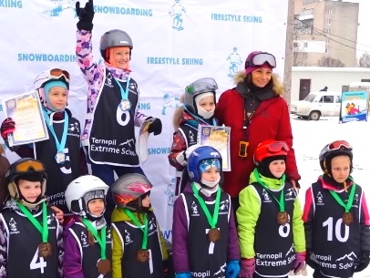 63 учасники змагалися за перемогу у Чемпіонаті міста Тернополя зі сноубордингу