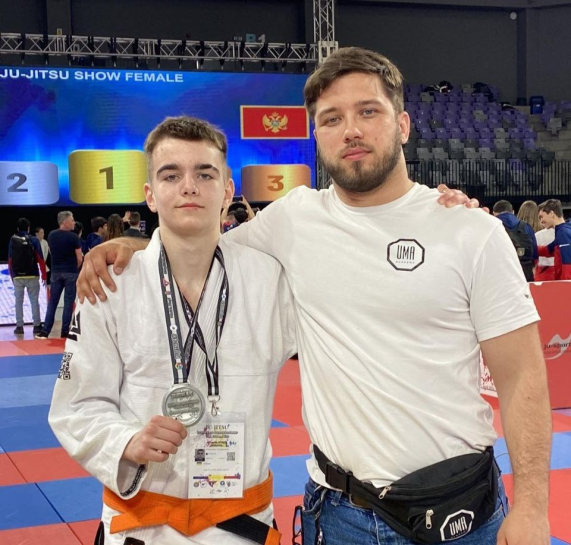 Тернополянин Чебанов Олександр здобув «срібло» на чемпіонаті Європи з джиу-джитсу JJIF