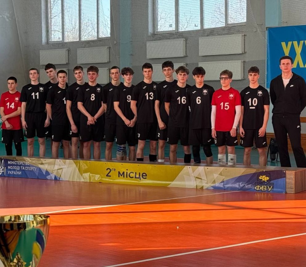 Тернопільські волейболісти вибороли срібло на чемпіонаті України «Дитяча ліга»