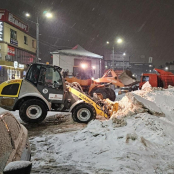 У ніч на 20 лютого в Тернополі вивезли 1120 м³ снігу
