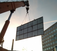 У Тернополі демонтують рекламні засоби, які встановлені без відповідних дозволів