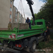 У Тернополі на вул. Золотогірській демонтовано незаконно влаштовані обмежувачі руху