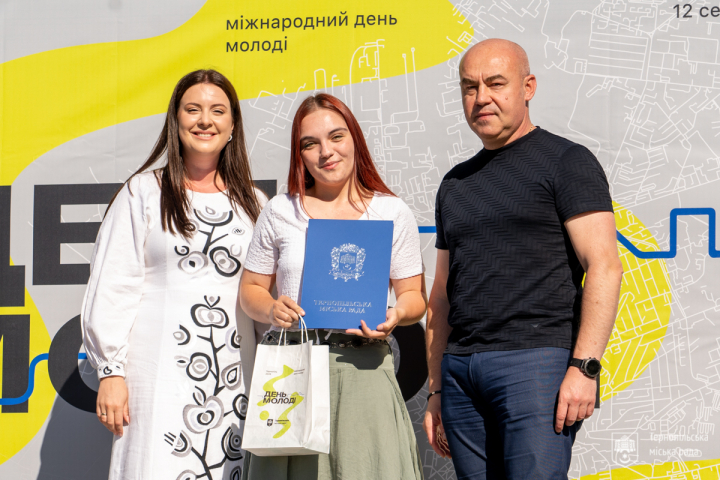 Сергій Надал відзначив активну молодь Тернополя