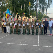 Тернопільські школярі вибороли друге місце на військово-патріотичних змаганнях