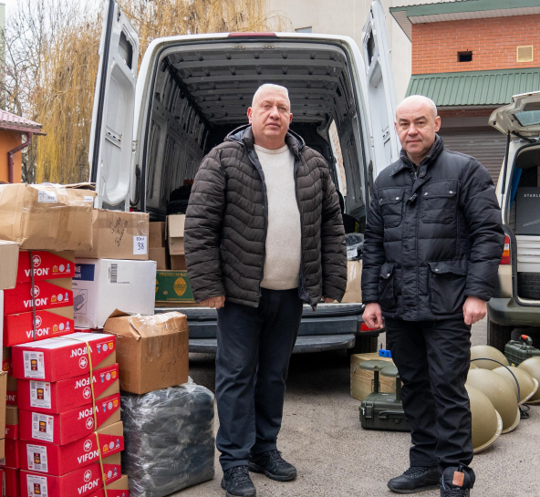 У День святого Миколая на передову до захисників вирушила «Допомога армії від Тернополя»
