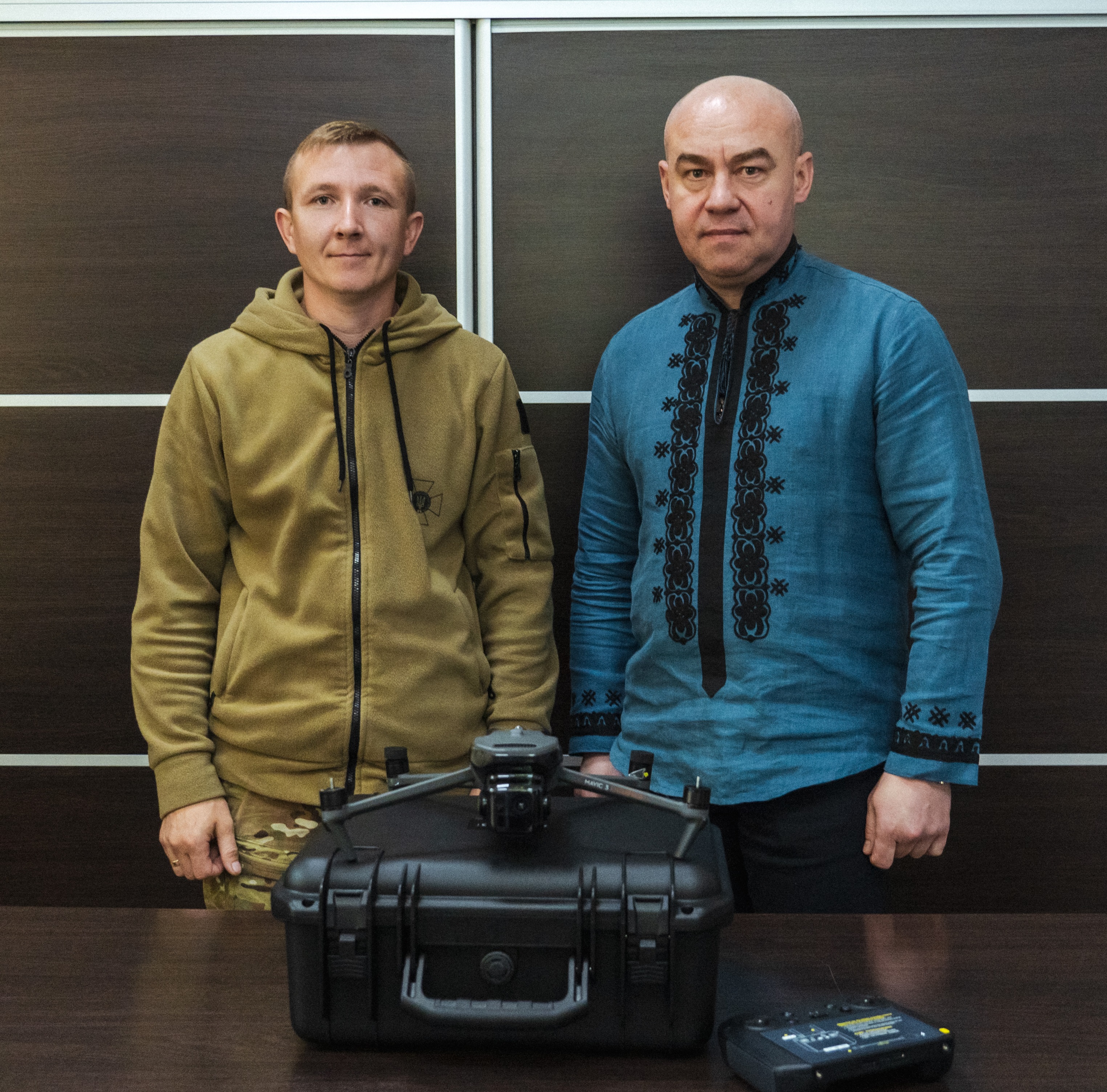 Тернопіль передав ще один квадрокоптер Mavic 3T для захисників на фронт