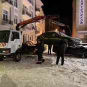 У Тернополі під час нічного прибирання снігу евакуйовано 17 автомобілів