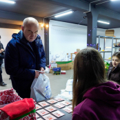 Міський голова Сергій Надал долучився до щорічної благодійної ініціативи «Миколай про тебе не забуде»