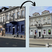 Будинку на вул. Руській, 33 повернули належний вигляд після самовільного фарбування