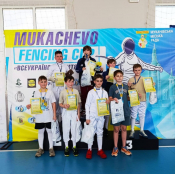 Юні тернопільські фехтувальники здобули нагороди на «Mukachevo Fencing Cup – 2025»