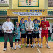 Тернопільські флорболісти стали чемпіонами України серед юніорів