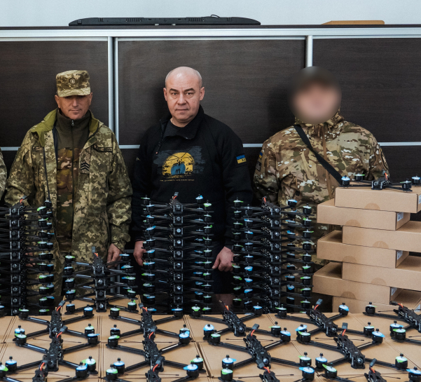 Ще 70 дронів FPV передала Тернопільська міська рада для захисників