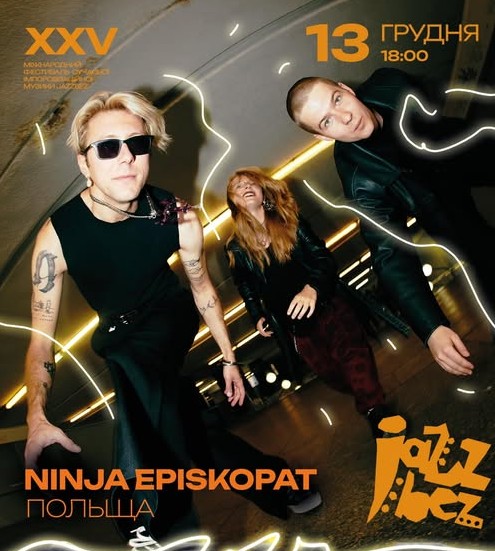 На фестивалі імпровізаційної музики JazzBez виступатиме польський гурт «Ninja Episkopat»