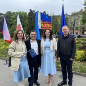 День Європи у Тернополі: на Майдані Волі підняли прапор ЄС