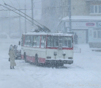 У Тернополі 12 січня тимчасово не курсуватимуть тролейбуси через масив «Східний» та «Сонячний»
