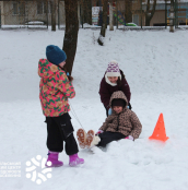 Для тернопільських школярів провели спортивно-розважальний захід «Зимові забави»
