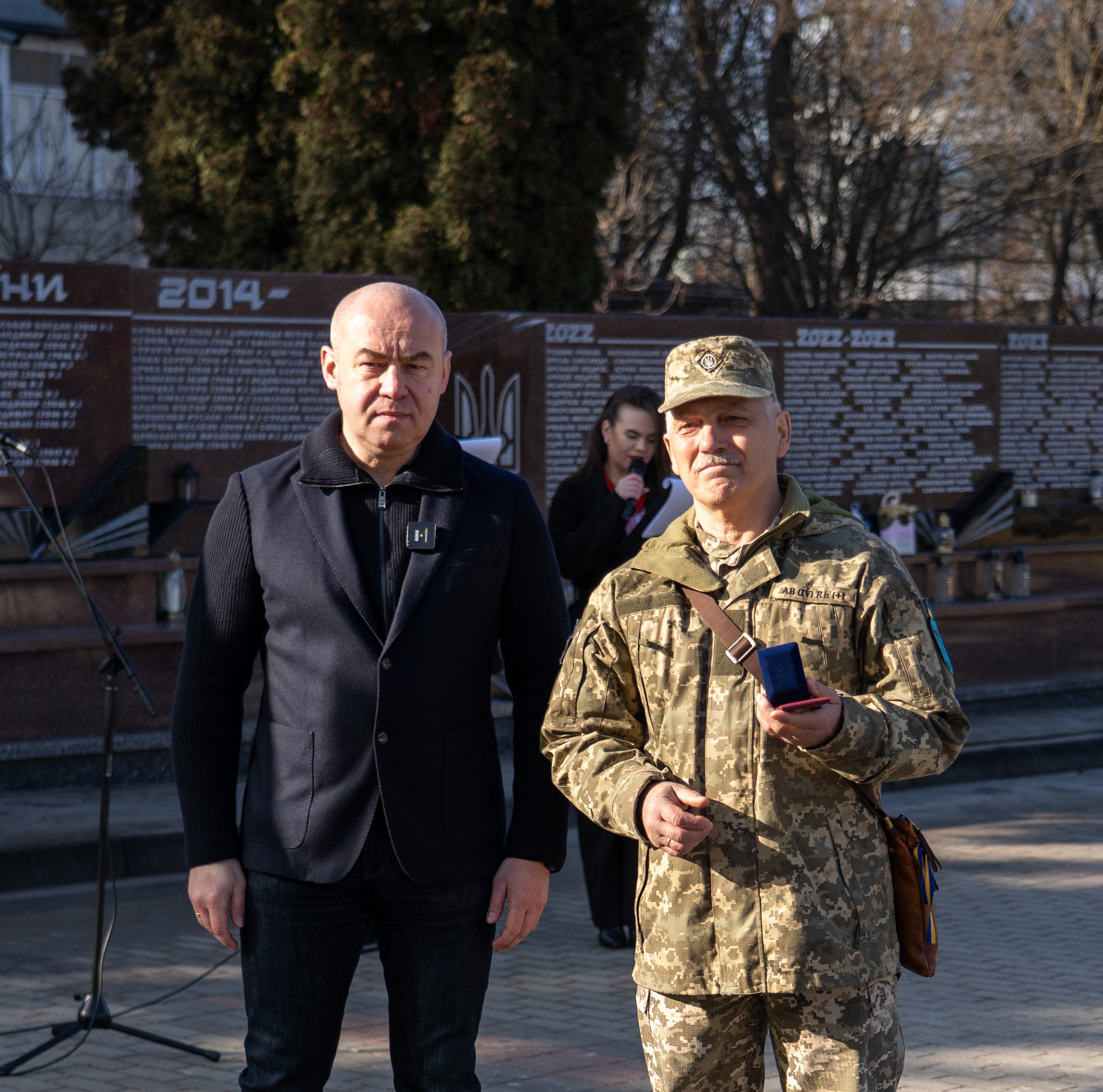 Сергій Надал привітав добровольців Тернополя та вручив відзнаки