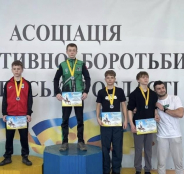 Четверо тернопільських спортсменів - призери етапу чемпіонату України з греко-римської боротьби