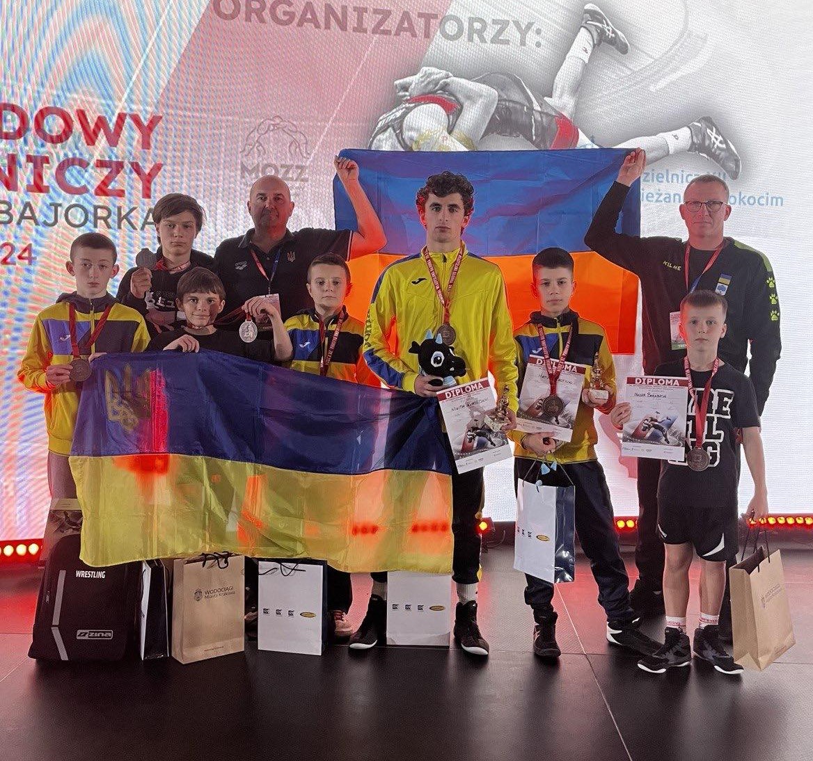Тернопільські спортсмени здобули призові місця на міжнародному турнірі з греко-римської боротьби