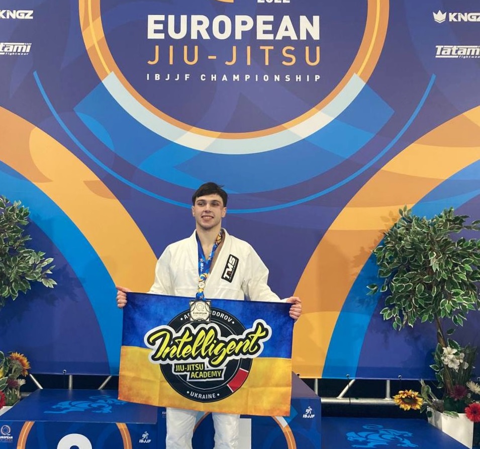 Тернополянин Сергій Кіналь здобув «срібло» на чемпіонаті Європи IBJJF з бразильського джиу-джитсу