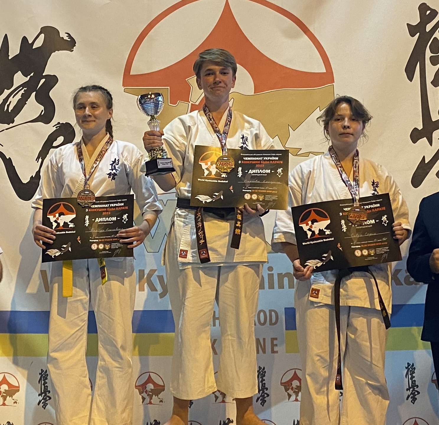 Три медалі здобули тернополяни на Чемпіонаті України з кіокушин БуДо карате