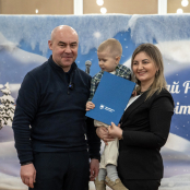 Міський голова Тернополя Сергій Надал нагородив учасників конкурсу «Різдвяне диво»