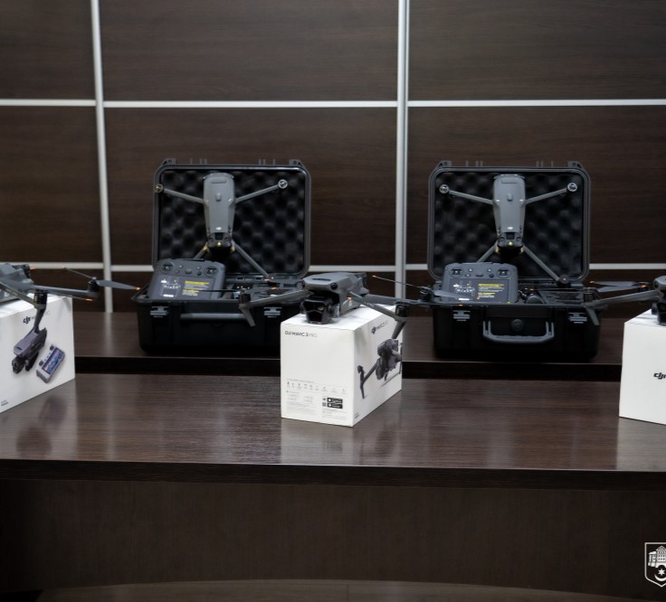 Сергій Надал передав військовослужбовцям  п’ять квадрокоптерів DJI Mavic вартістю понад 750 тисяч гривень