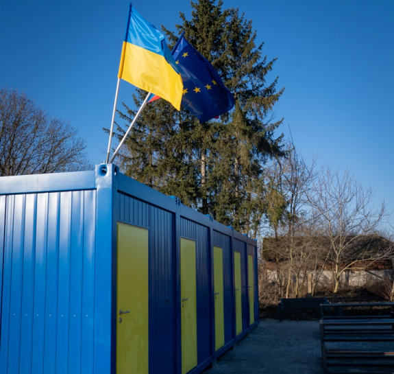 У селі Малашівці Тернопільської громади відкрили модульне містечко для внутрішньо переміщених осіб